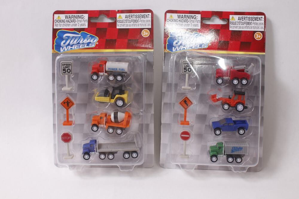 Greenbrier Turbo Wheels Small Toy Truck Lot Vintage Mini Cars Micro ~